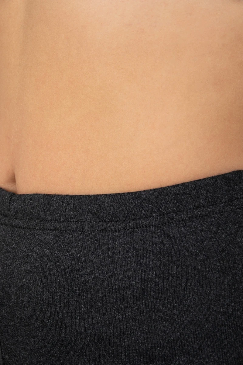 (СК) Бриджи женские утепленные рибана с начесом, антрацит