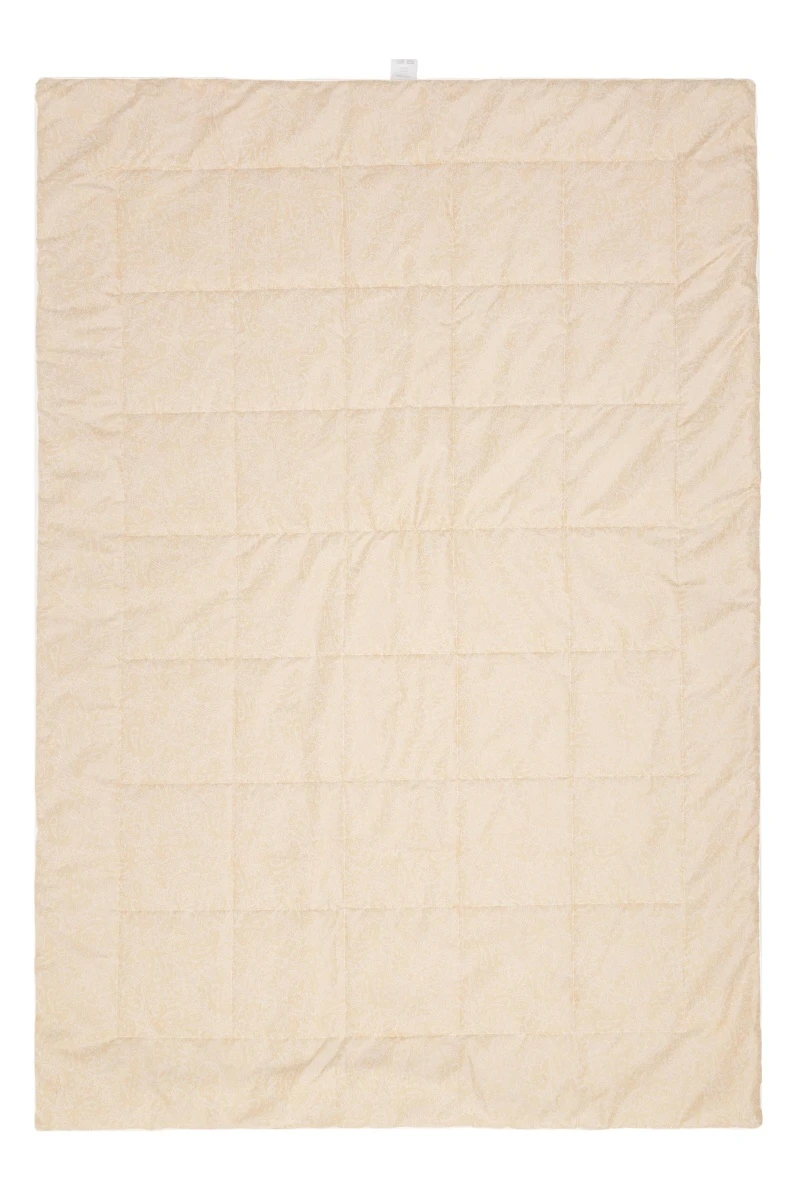 (ВНЛ) Одеяло "Пейсли" бежевый (150 гр) легкое