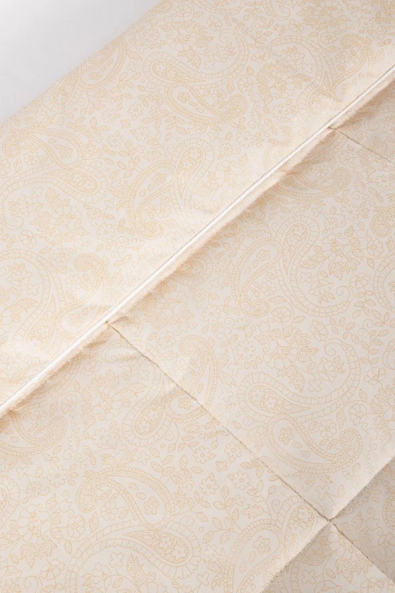 (ВНЛ) Одеяло "Пейсли" бежевый (150 гр) легкое