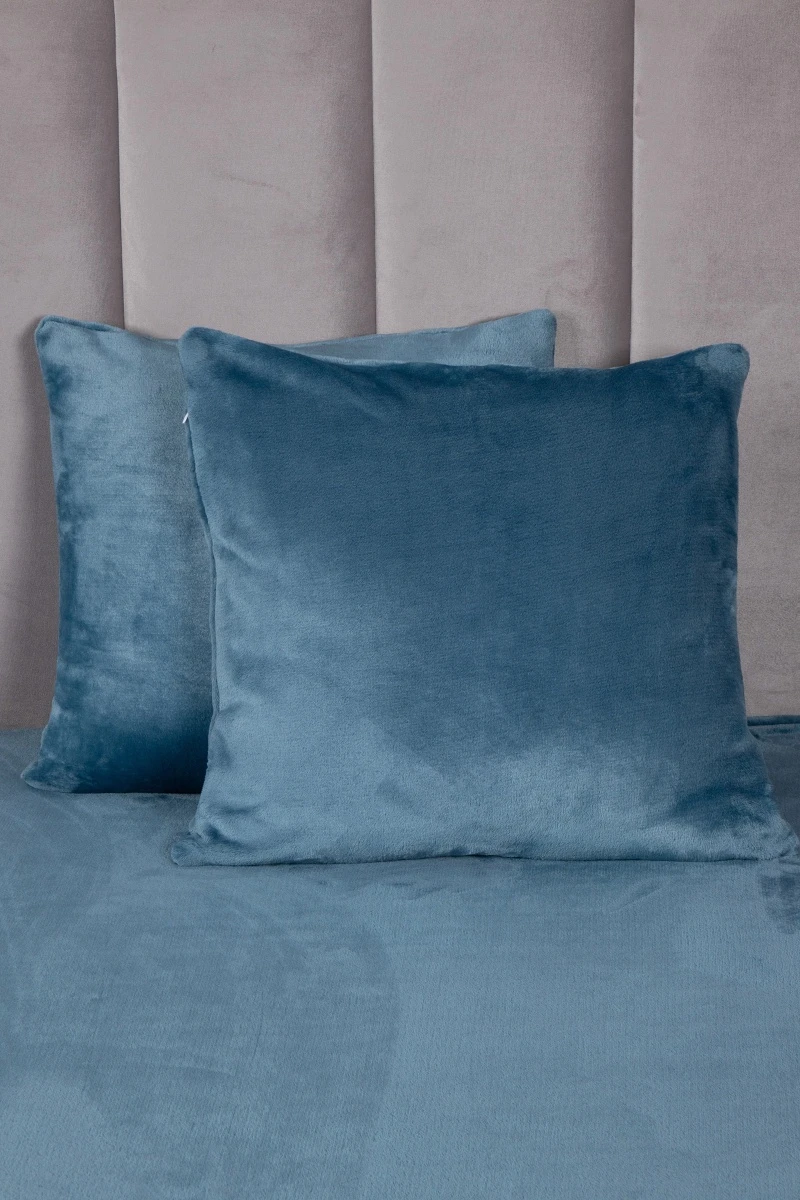 Наволочка плюш велюр арт. VG-005 Морская волна_