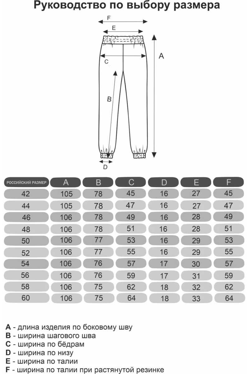 (СК) Брюки женские "Арктика" светлый антрацит