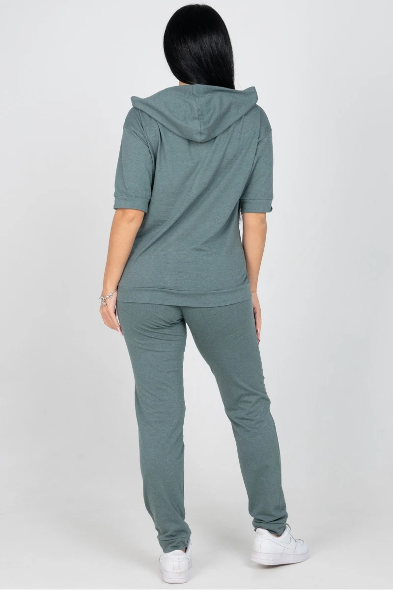 (СК) Костюм женский "Тандем" полынь меланж