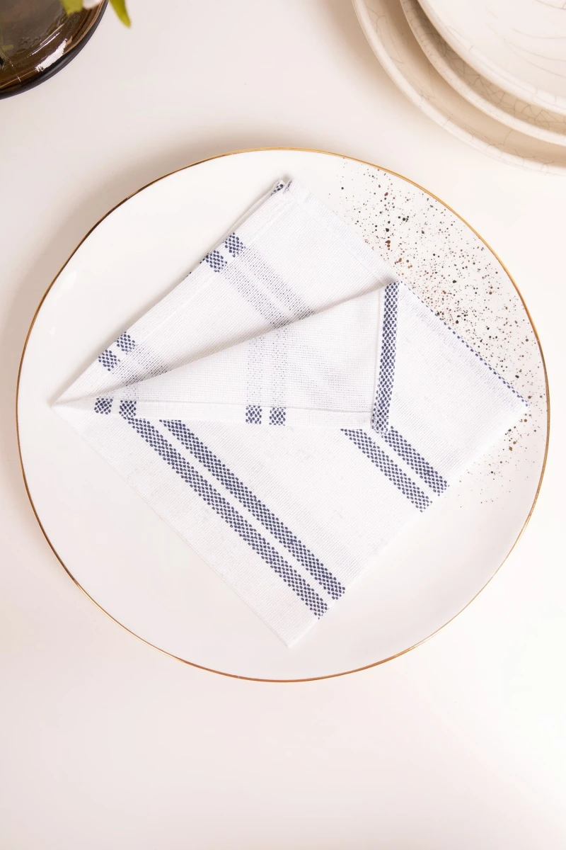 Салфетка из рогожки (ТТ) 112 Пастораль полоска