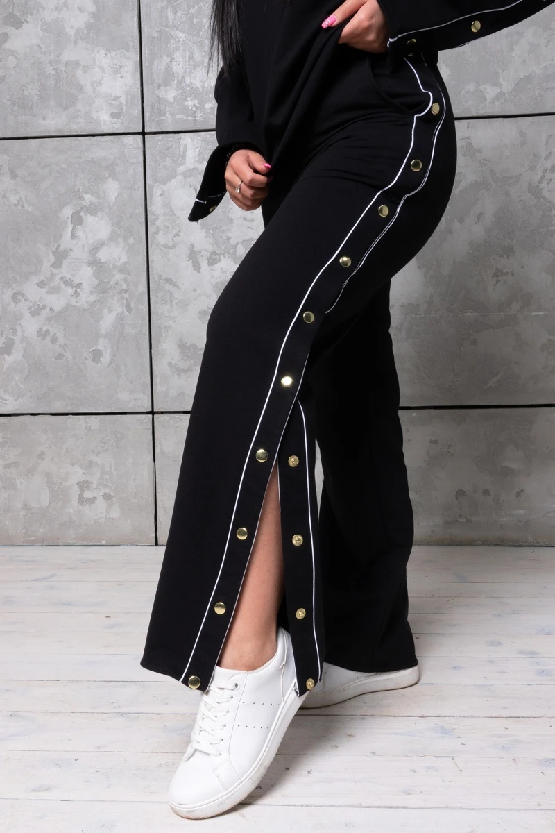 (СК) Брюки женские "Вегас" черный (рост 164 см)