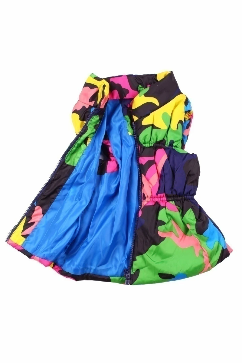 Жилетка для девочек ОР350 камуфляж цветной