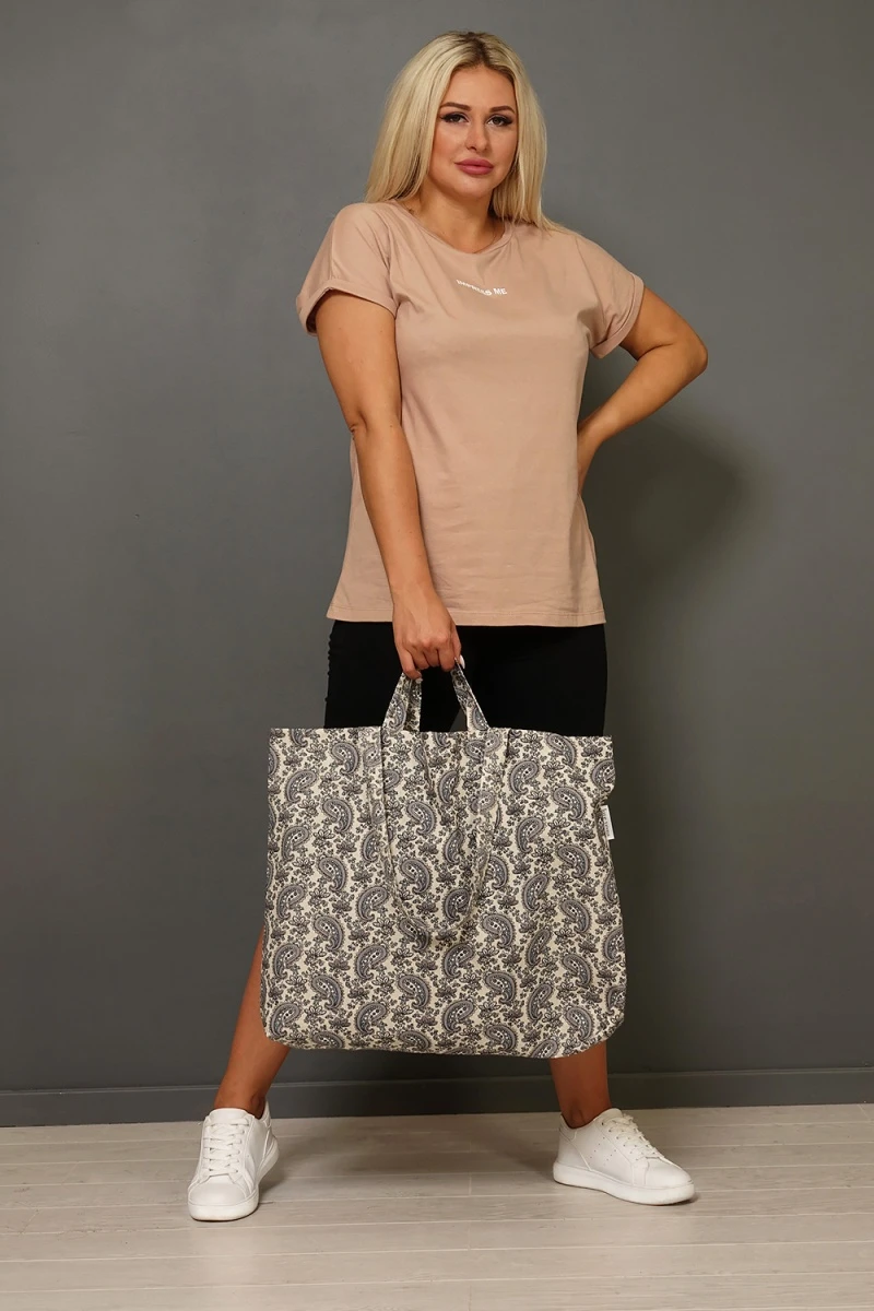 Эко сумка-шоппер из полульна "Турция"