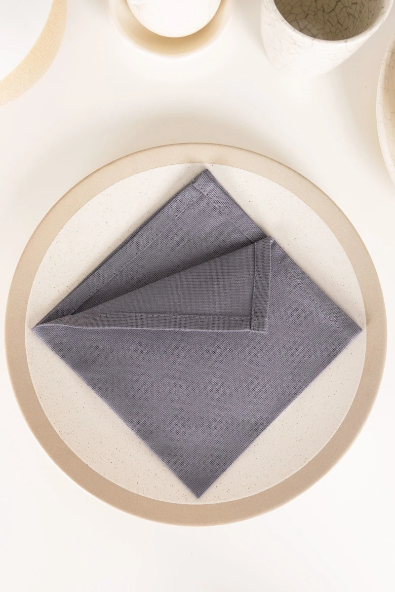 Салфетка из рогожки (ТТ) 135 Антрацит