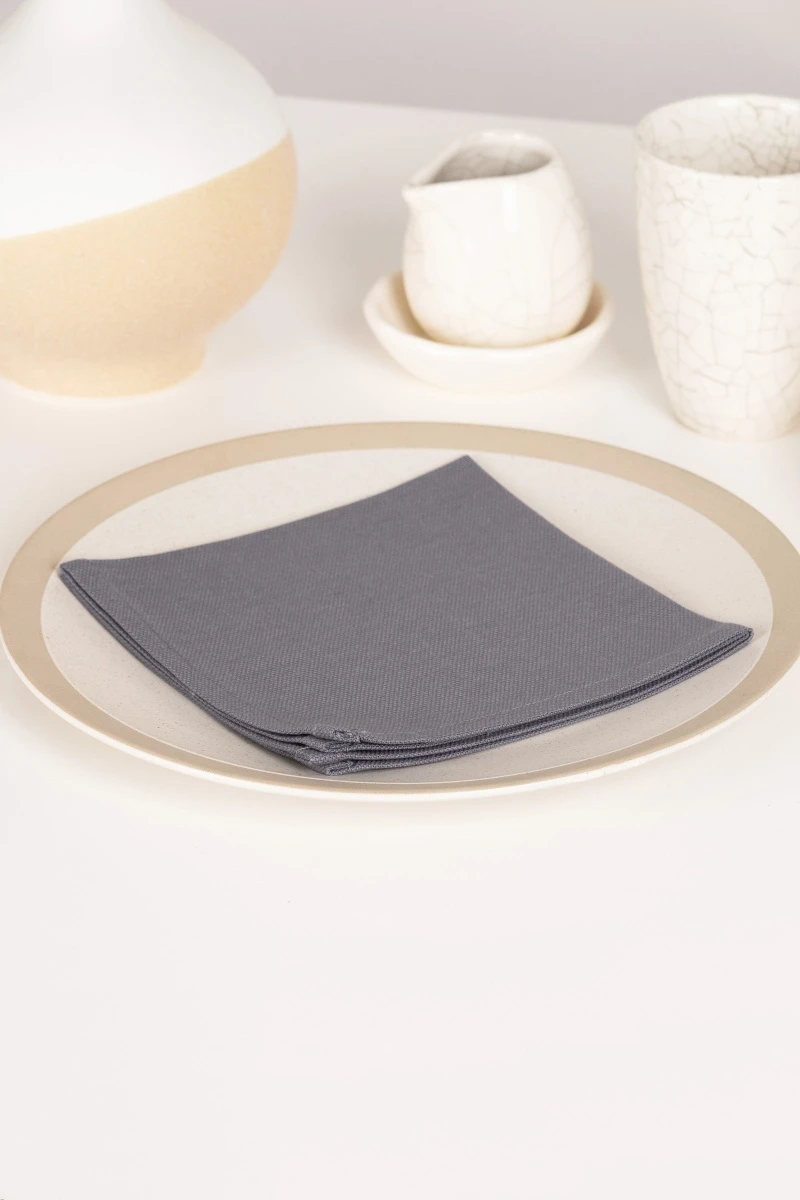 Салфетка из рогожки (ТТ) 135 Антрацит