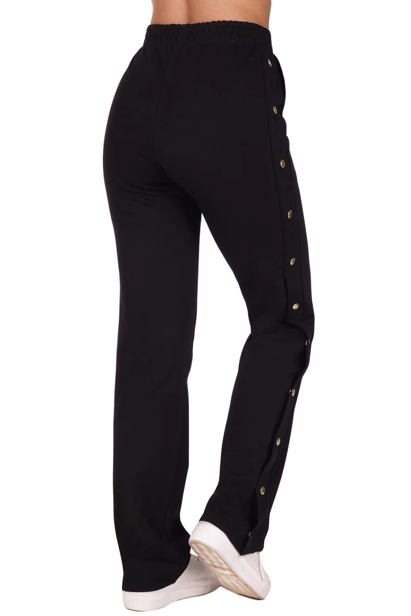 (СК) Брюки женские "Монако" черный (рост 164 см)