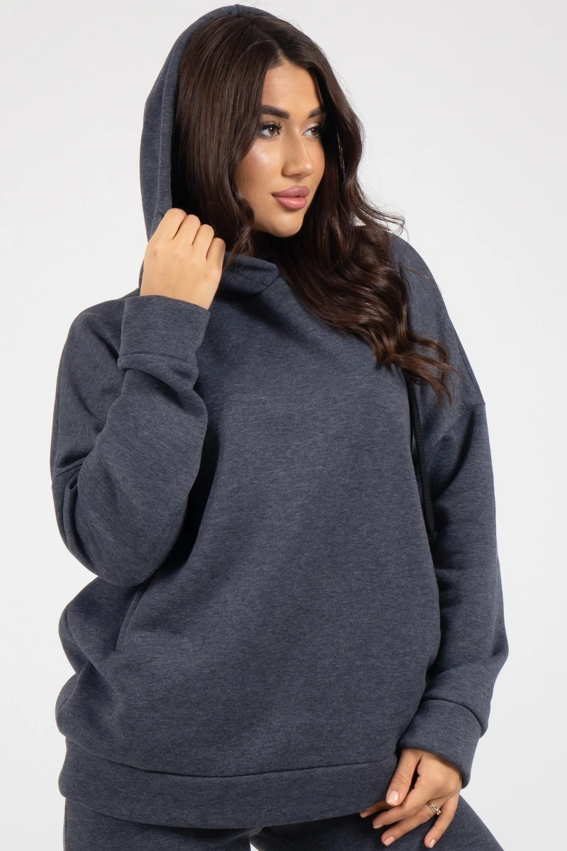 (СК) Толстовка женская "Арктика" светлый антрацит