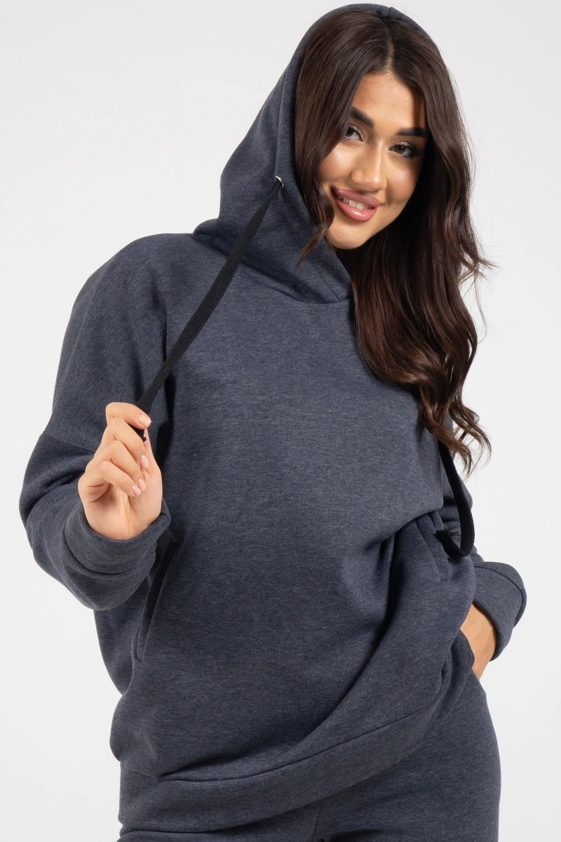 (СК) Толстовка женская "Арктика" светлый антрацит