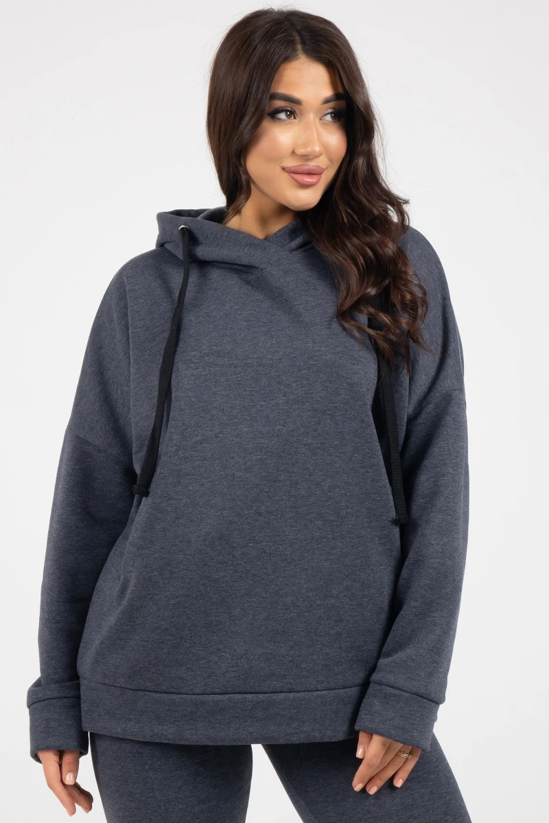 (СК) Толстовка женская "Арктика" светлый антрацит