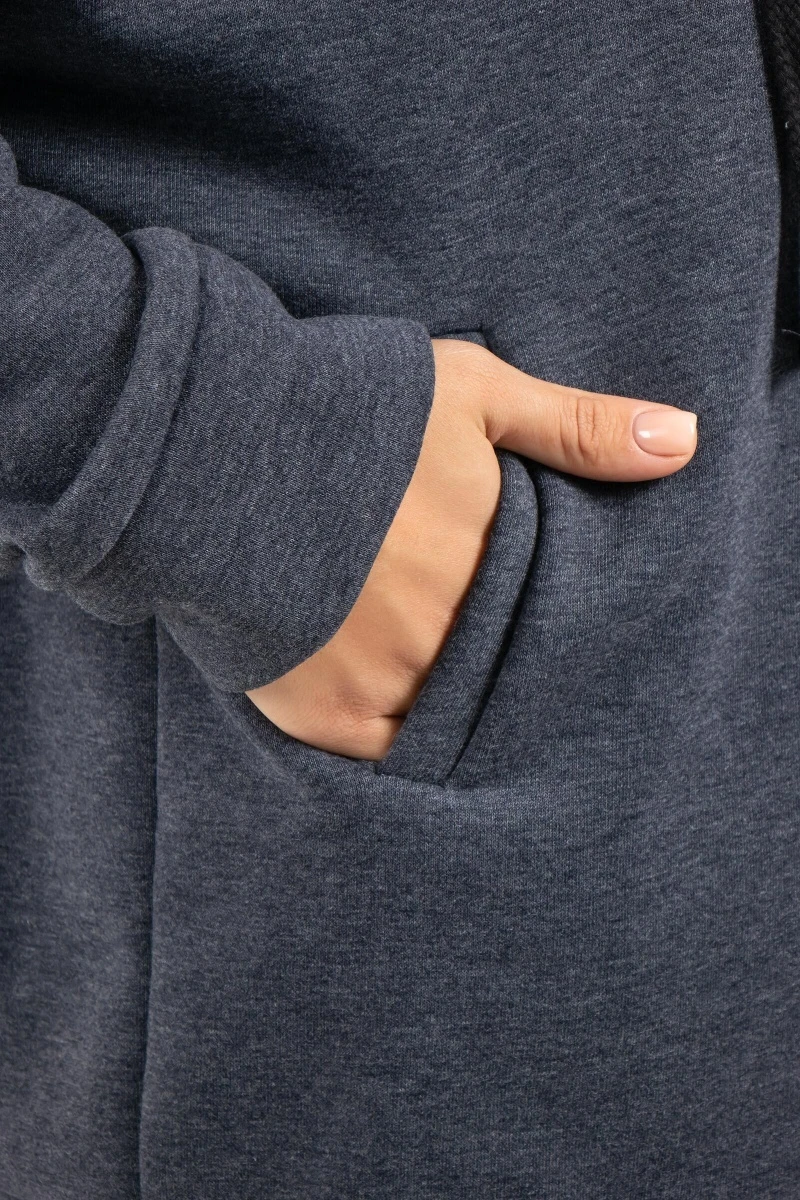 (СК) Толстовка женская "Арктика" светлый антрацит