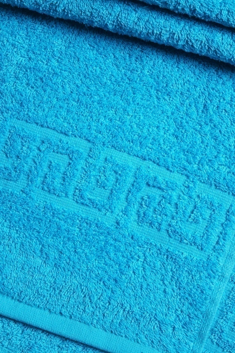 Полотенце махровое Туркменистан 430 гр/м2 - бирюза