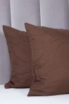 Декоративная наволочка из полисатина "Кофе"_