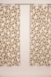 Комплект штор из полульна "ГП" Папоротник_