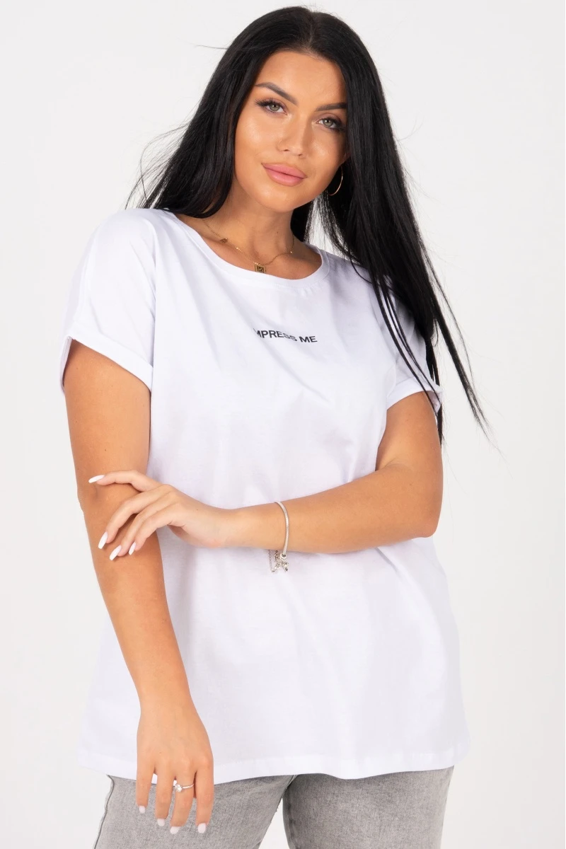 (СК) Футболка женская "Мегаполис" белый