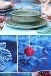 Скатерть рогожка "Диз" Новогодняя ночь