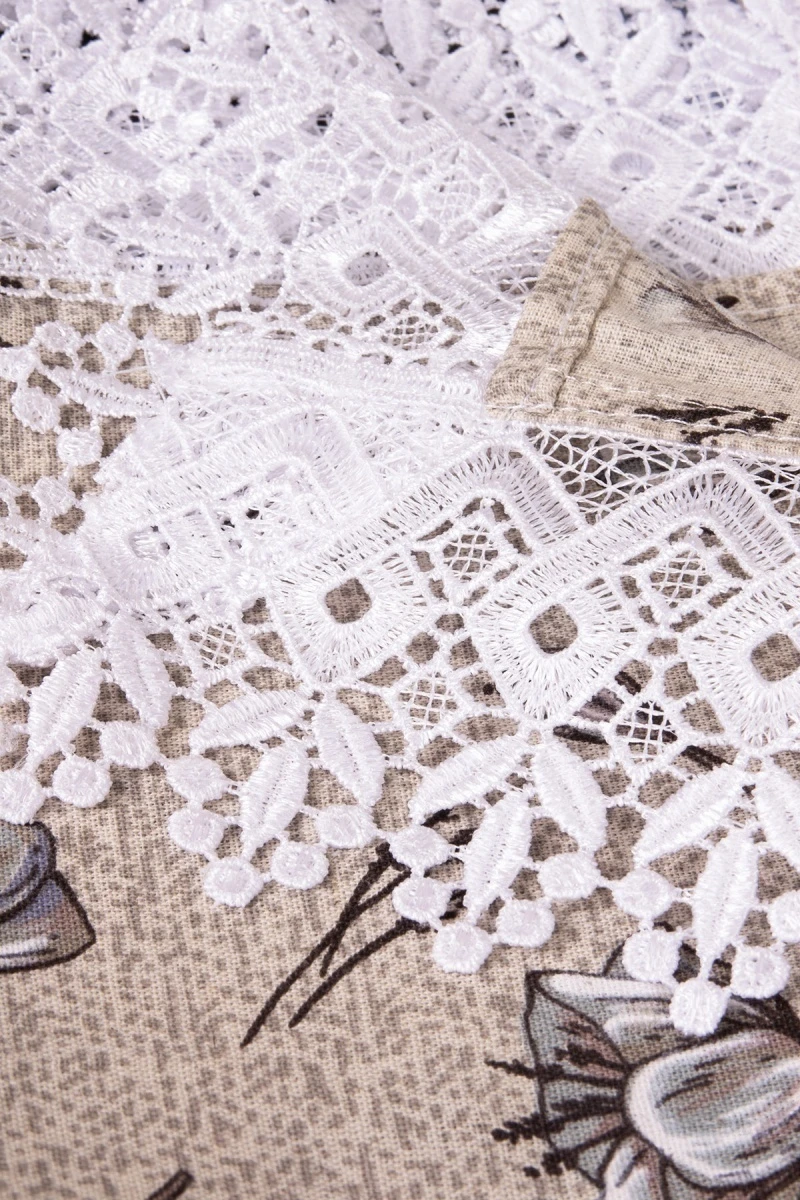 Салфетка полулен с кружевом (ГОС) 061 Вальс (вид 4)