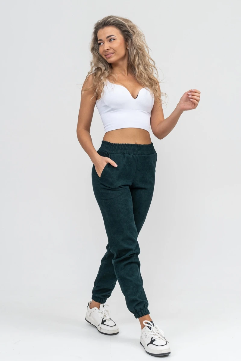 (ВНЛ) Брюки 36697 (изумруд)