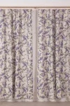 Комплект штор из полульна "ГЯ" Дикая вишня (сиреневый) (220*145 см)