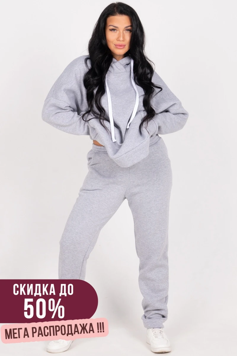 (СК) Брюки женские "Арктика" светло-серый