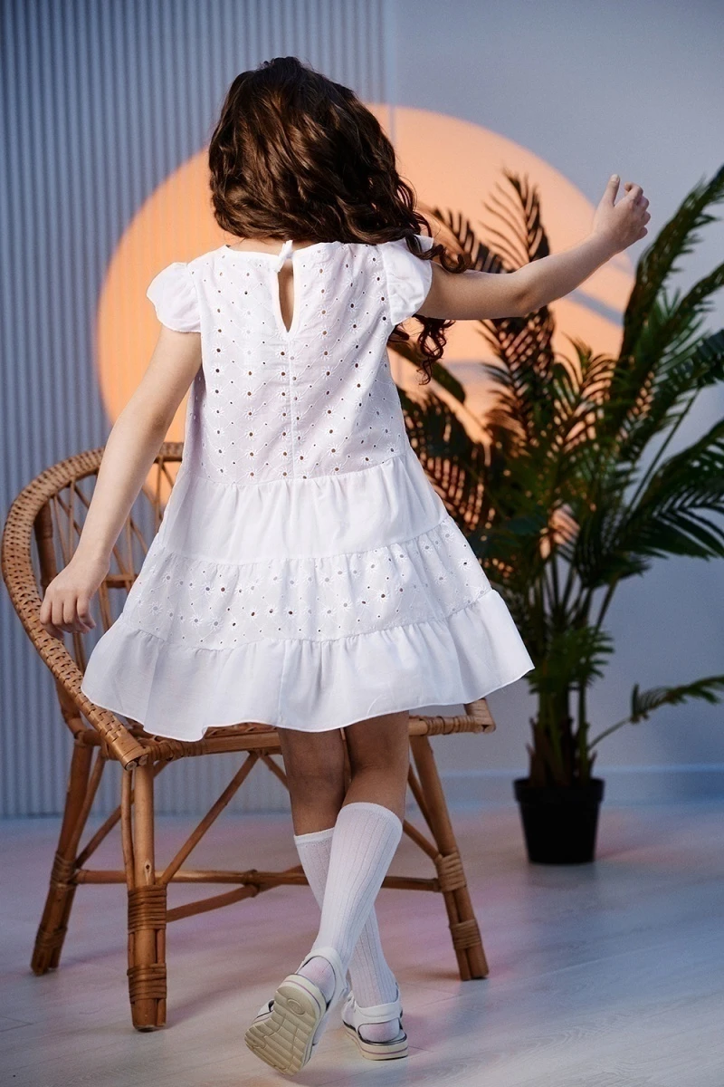 (ВНЛ) Платье 9184 (белый)