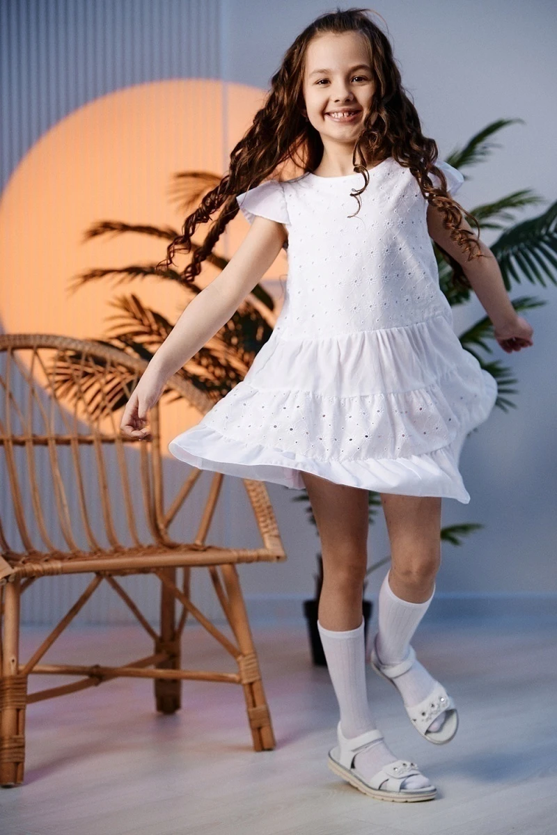 (ВНЛ) Платье 9184 (белый)