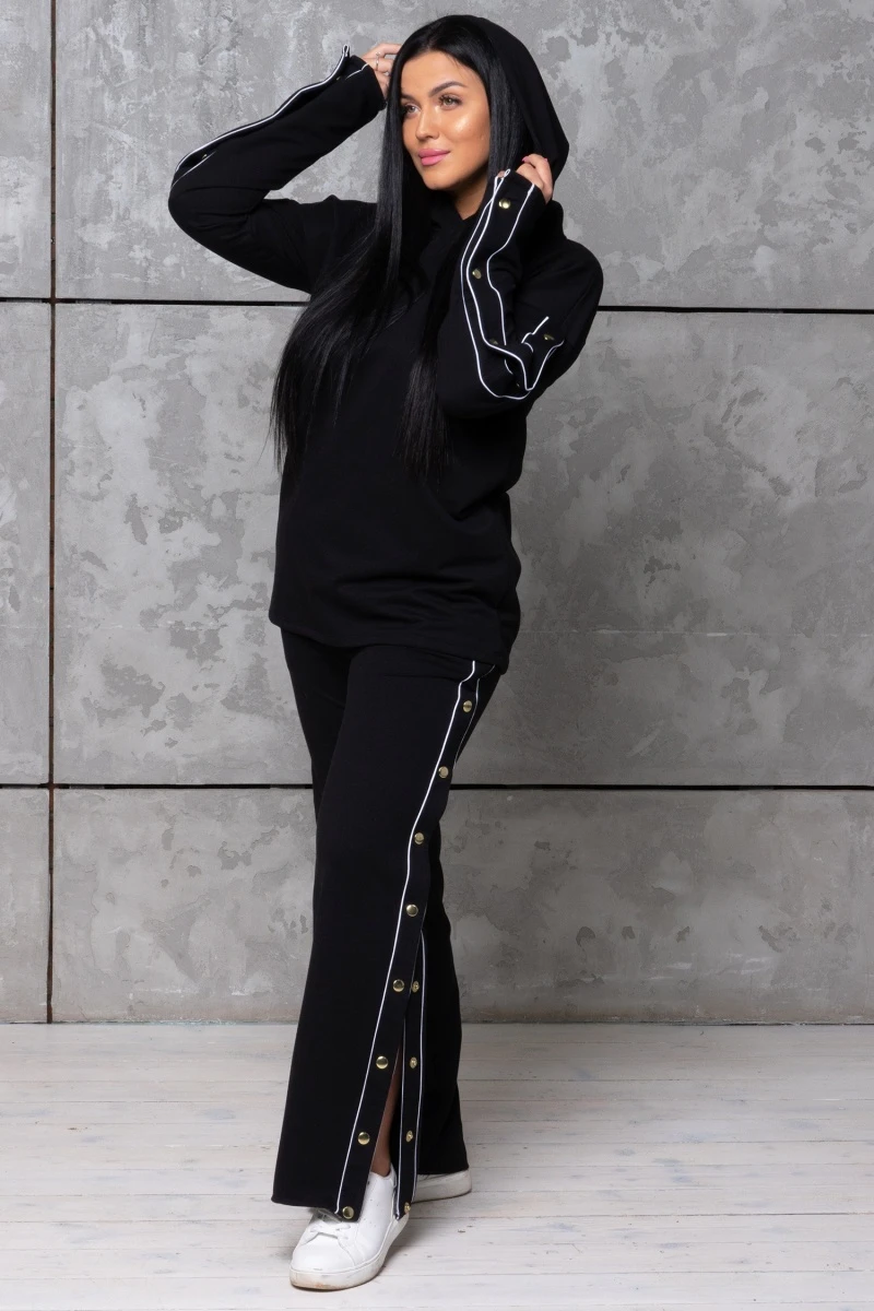 (СК) Толстовка женская "Вегас" черный