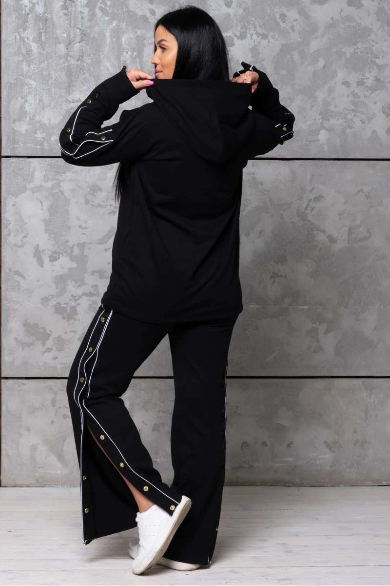 (СК) Толстовка женская "Вегас" черный