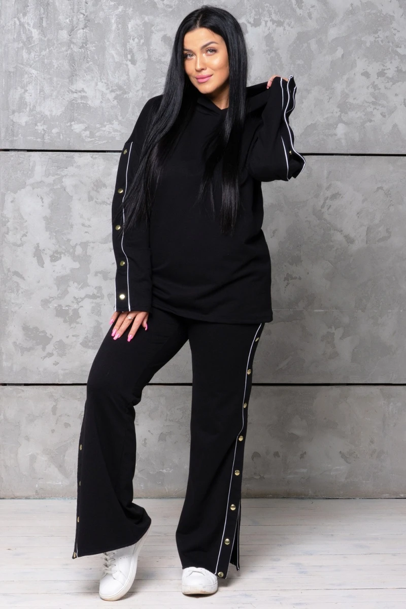 (СК) Толстовка женская "Вегас" черный