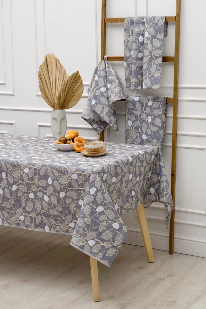 (ВНЛ) Скатерть Серенада (темно-серый)