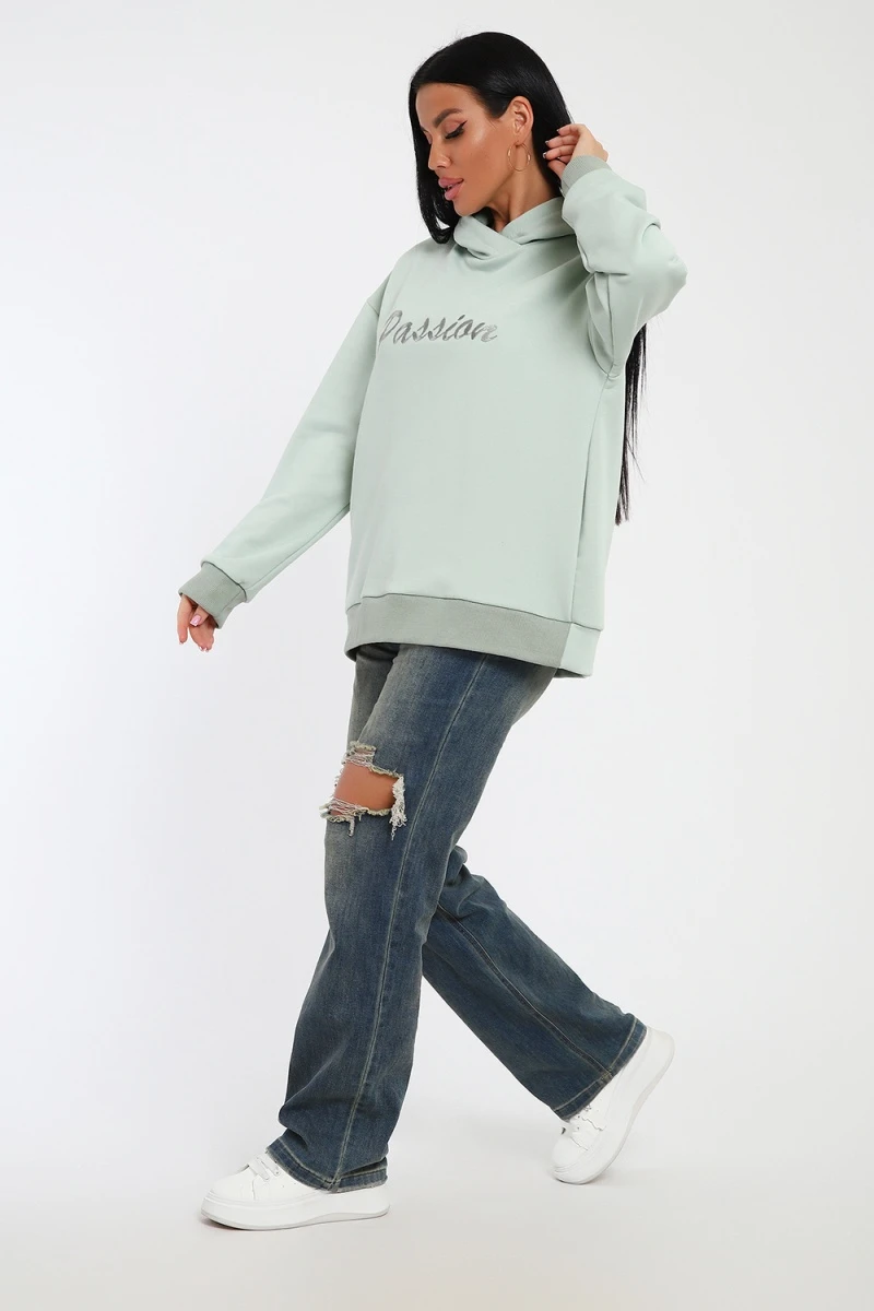 (ВНЛ) Худи 82072 (мята)