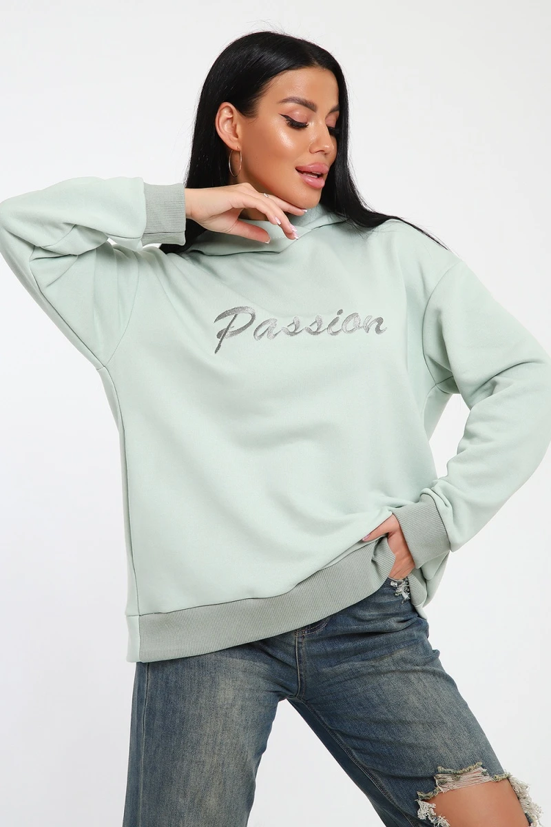 (ВНЛ) Худи 82072 (мята)
