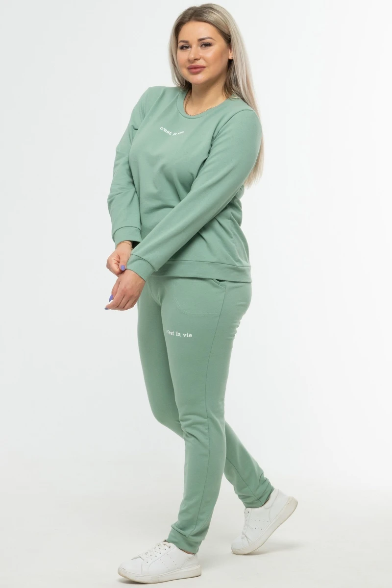 (СК) Костюм женский "Валери" олива