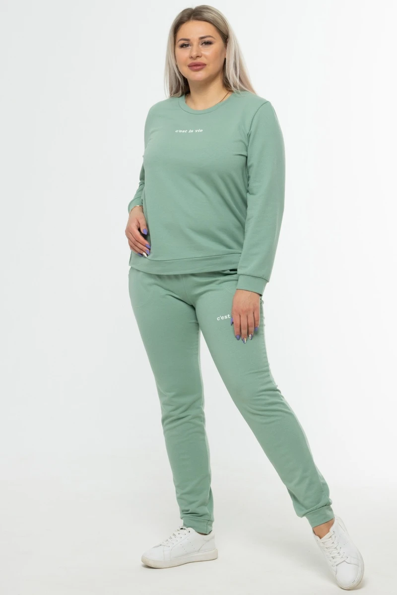 (СК) Костюм женский "Валери" олива