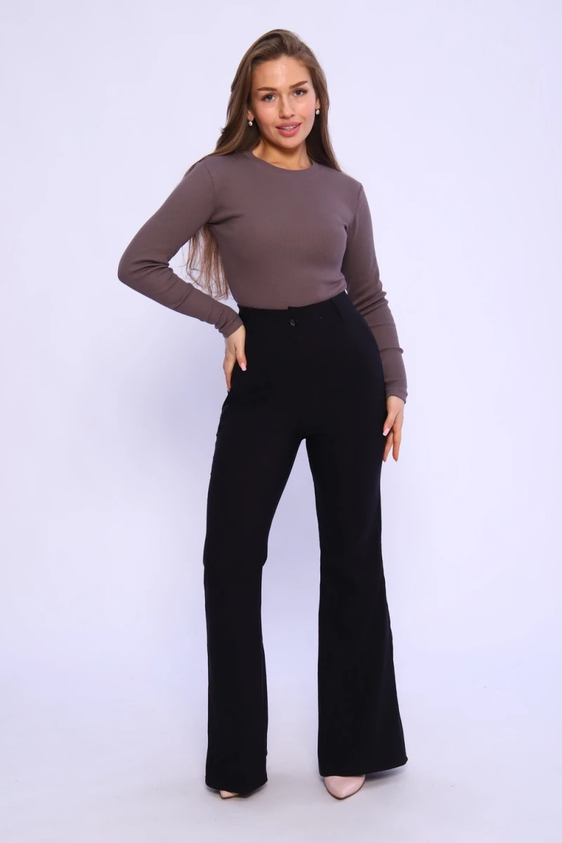 (ВНЛ) Лонгслив 42345 (светло-коричневый)