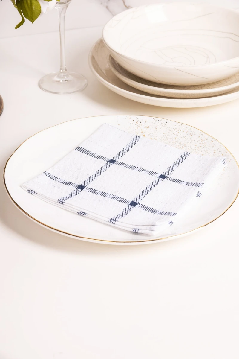 Салфетка из рогожки (ТТ) 111 Пастораль клетка