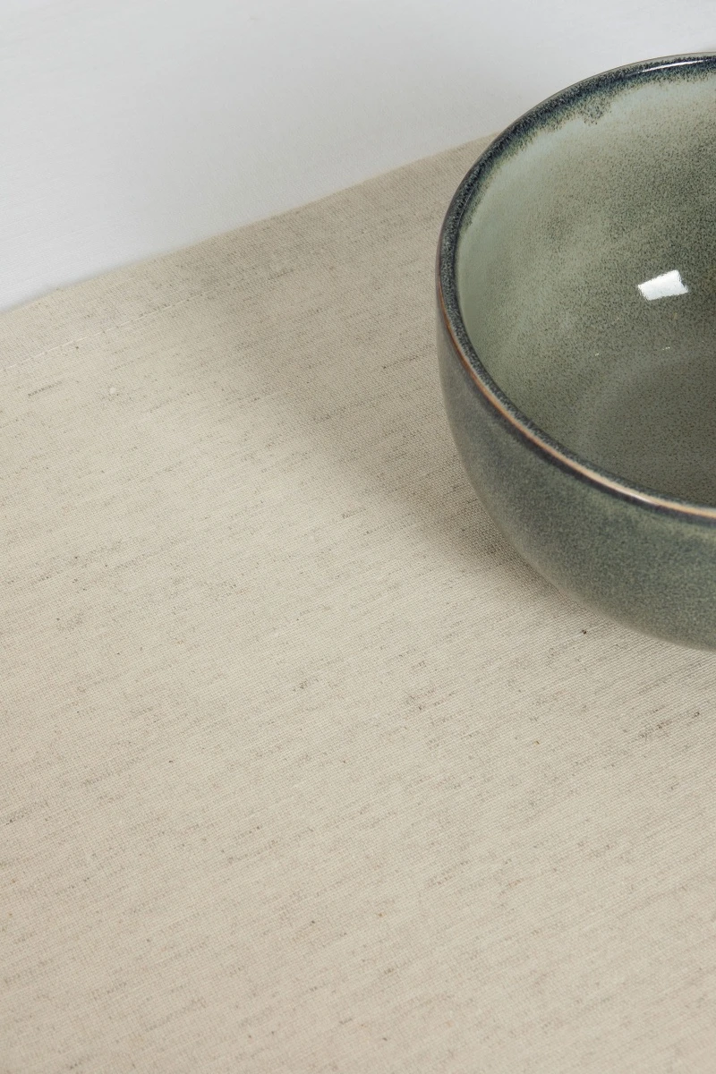 Дорожка полулен Льняная с вышивкой Веточка (ГОС)