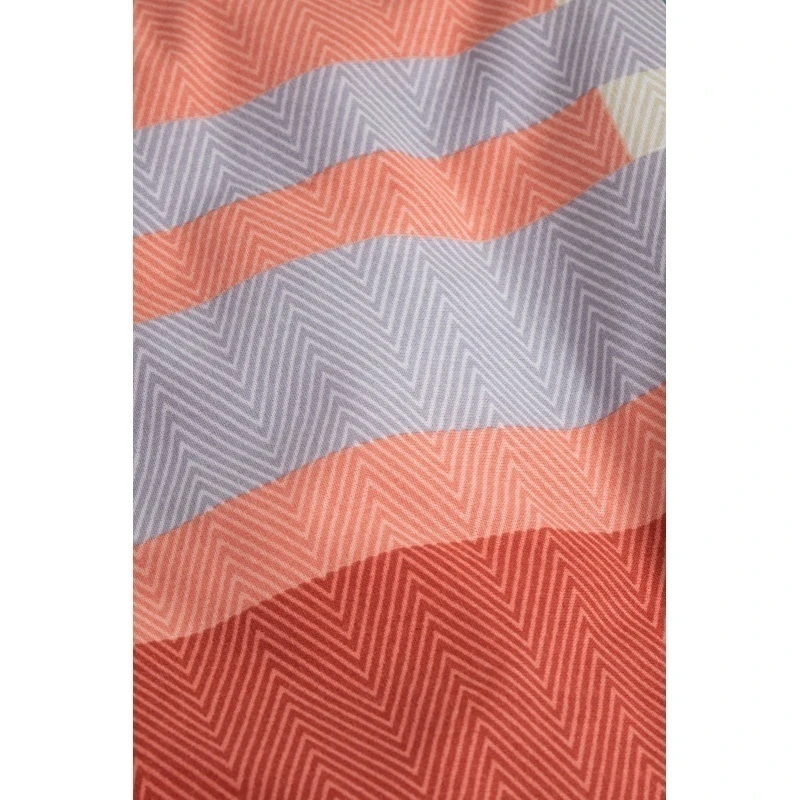 КПБ бязь Премиум ГОСТ "ХБК" 140г/м "Закат в клетке" р. 1.5 сп. (70x70)