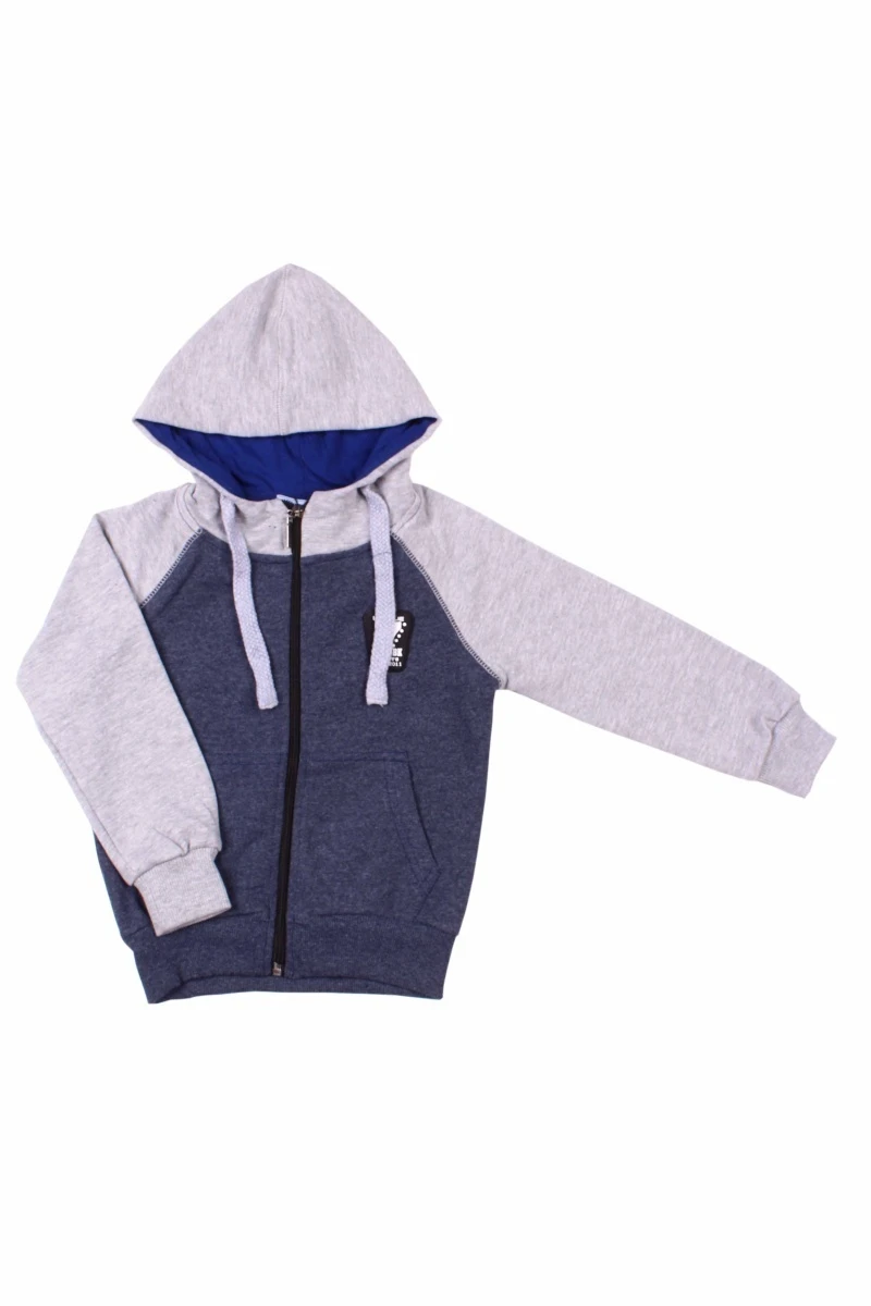 Толстовка для мальчиков BK1112Т меланжевый