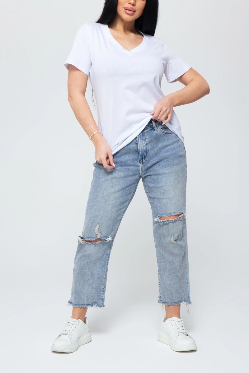 (СК) Футболка женская "Валерия" белый