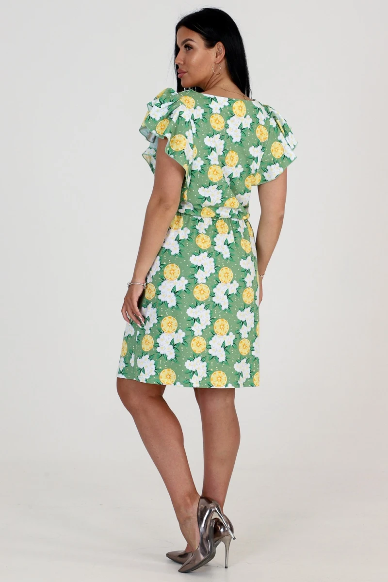 (ВНЛ) Платье 24763 (зеленый)