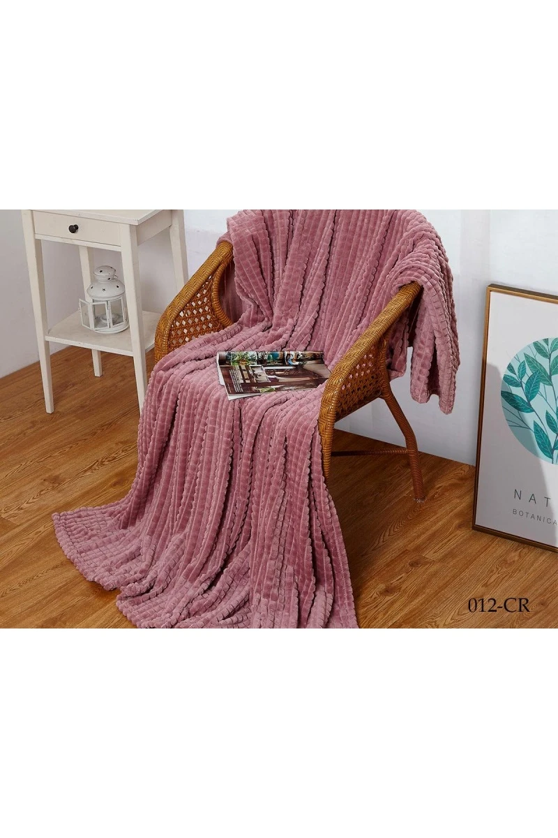 Покрывало плюш велюр 012-CRE