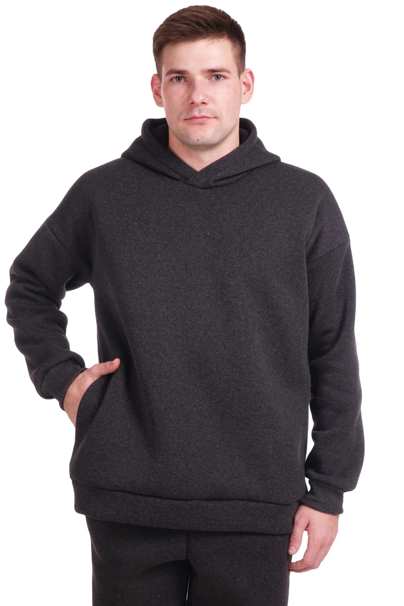(СК) Толстовка мужская "Эверест" антрацит
