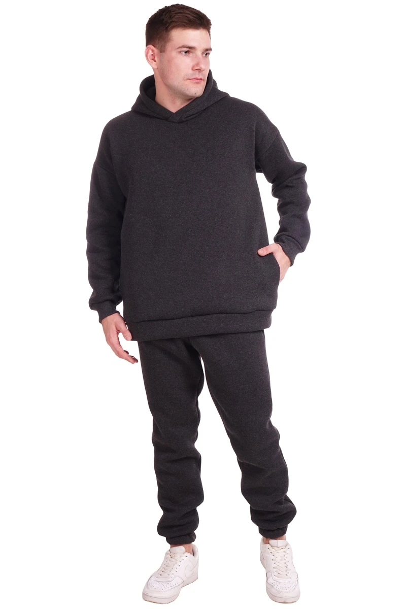 (СК) Толстовка мужская "Эверест" антрацит