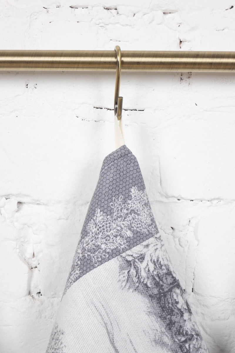 Набор полотенец рогожка (Диз) 015 Зимний лес - 3 шт - 45х60 см