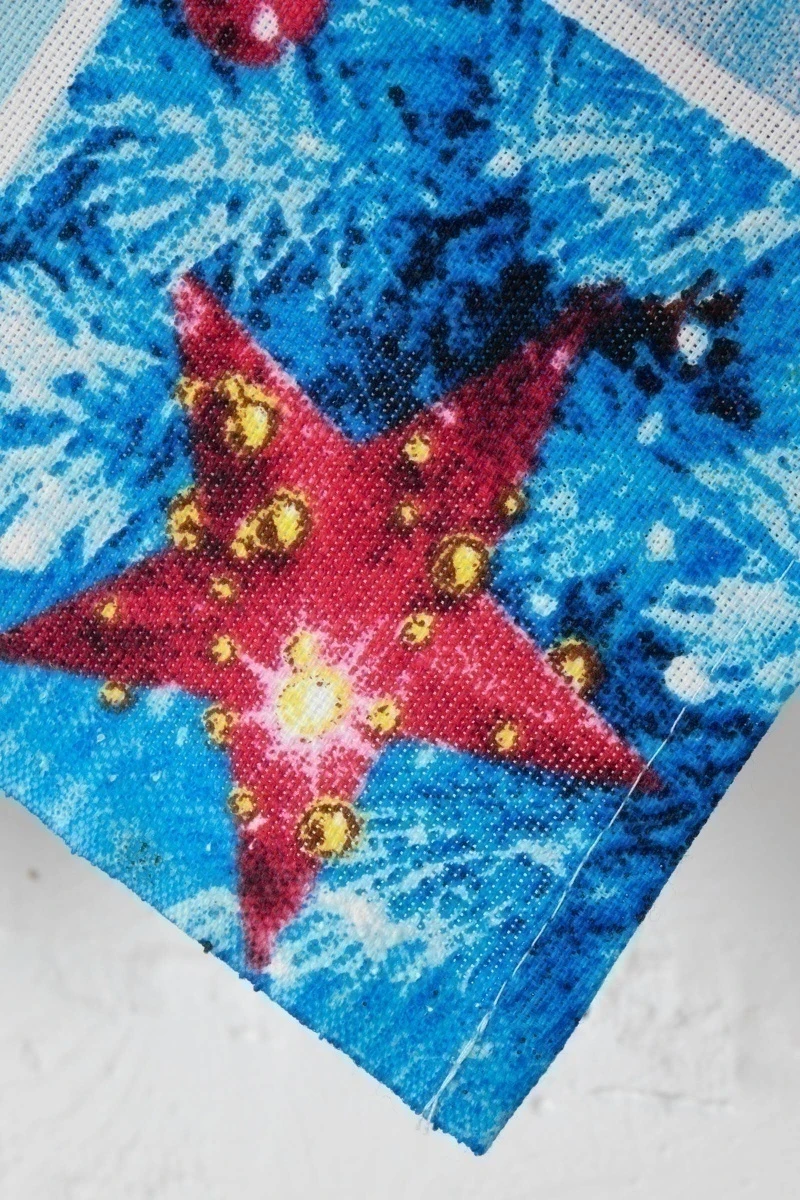 Набор полотенец рогожка (Диз) 012 Новогодняя ночь - 3 шт - 45х60 см