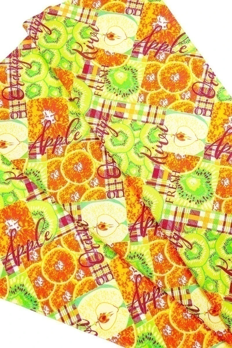 Полотенце пляжное вафельное (ГЛ) 374 Цитрусовое наслаждение - 150/80