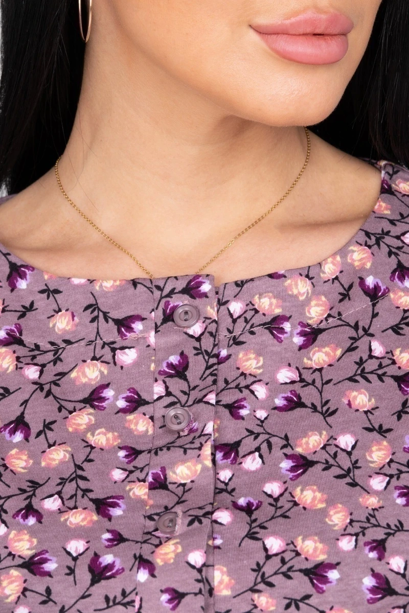 (СК) Платье женское "Прованс" брусничный